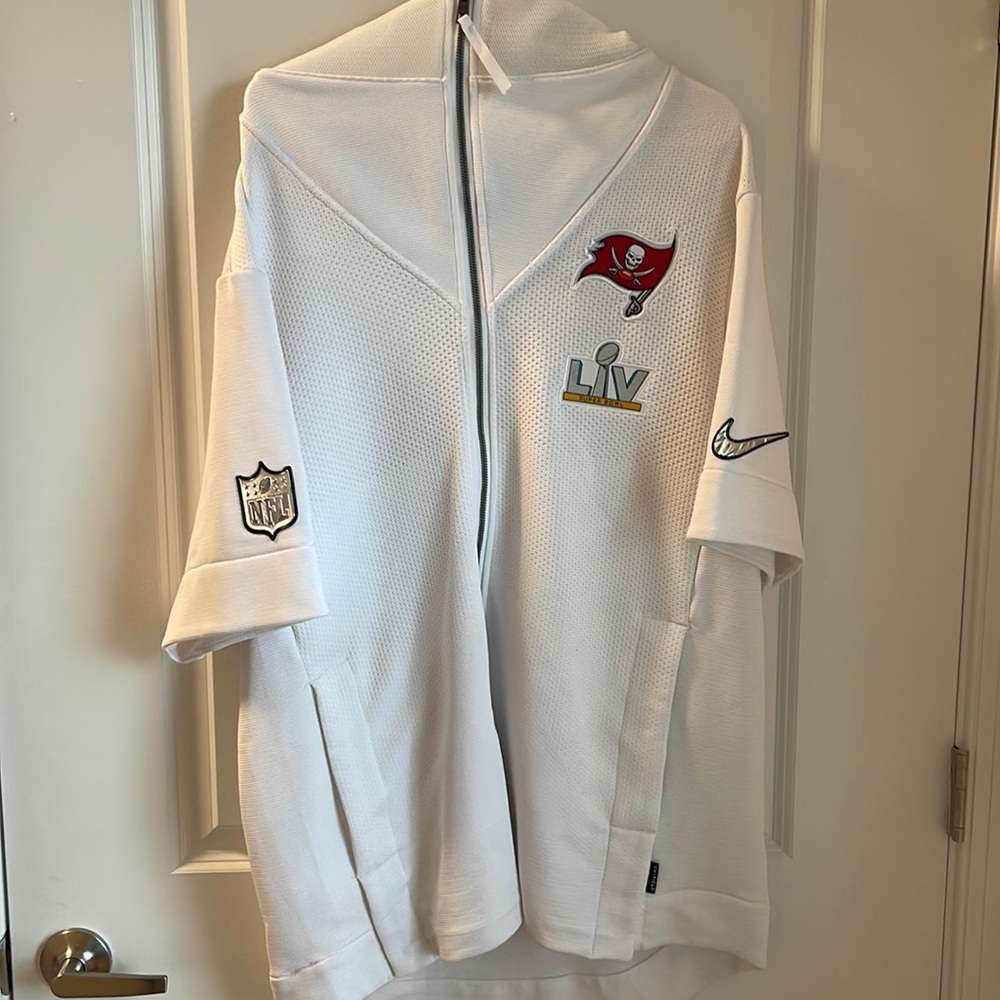 Tampa Bay Buccaneers SUPER BOWL 55 Opening Night Jacket Sz. XL